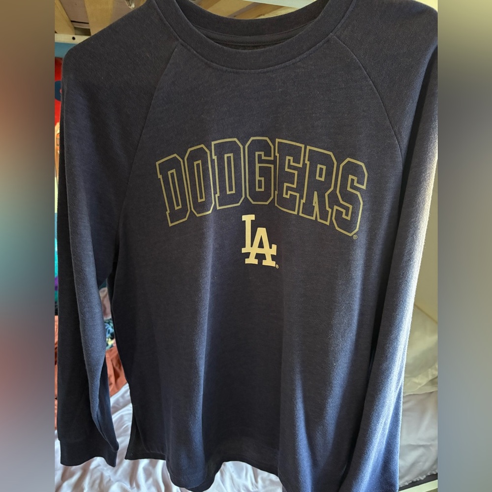 Dodgers Long Sleeve Tee - Navy